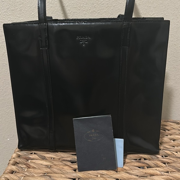 Prada Vintage Black Patent Leather Reissue 1995 - Picture 6 of 9